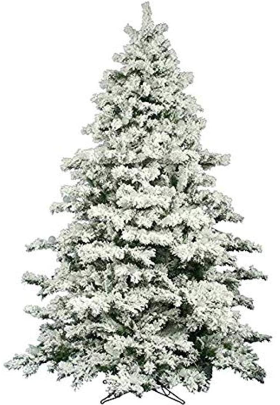 Amerique Heavily Flocked Snow Christmas Tree