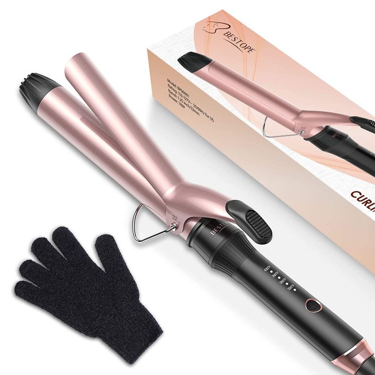 Curling Irons For Beach Waves Style Within Reach   BESTOPE 1.25 Inch Curling Iron 768x768 