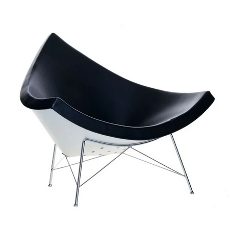 Coconut Black Lounge Chair