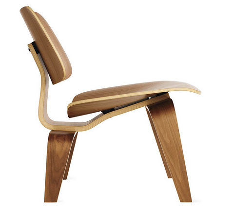 Eames® Molded Plywood Lounge Chair (LCW)