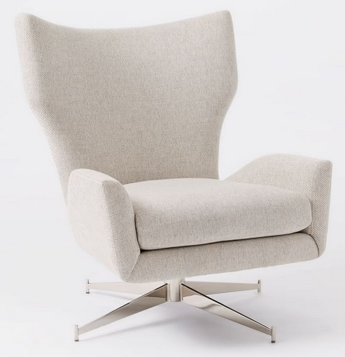 Hemming swivel online armchair