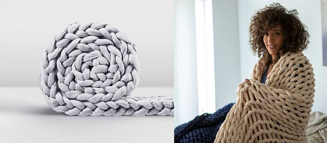 Knit Weighted Blanket Everything You Need To Know Style Within Reach