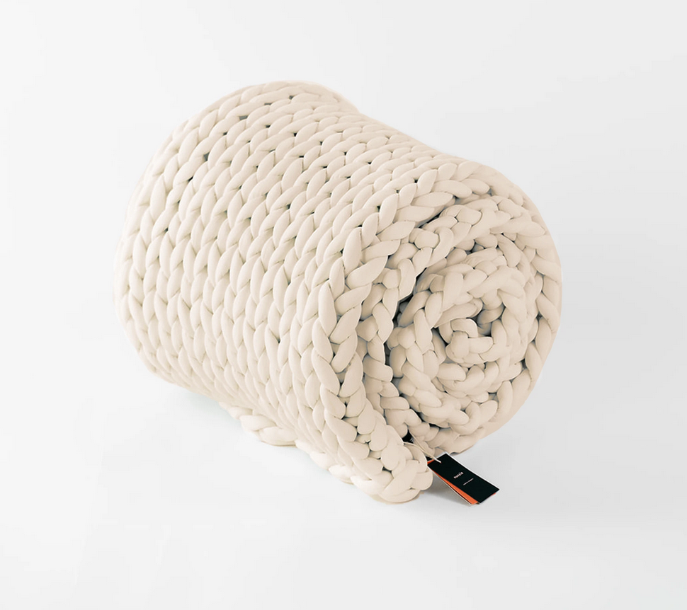 Nuzzie Knit weighted blanket