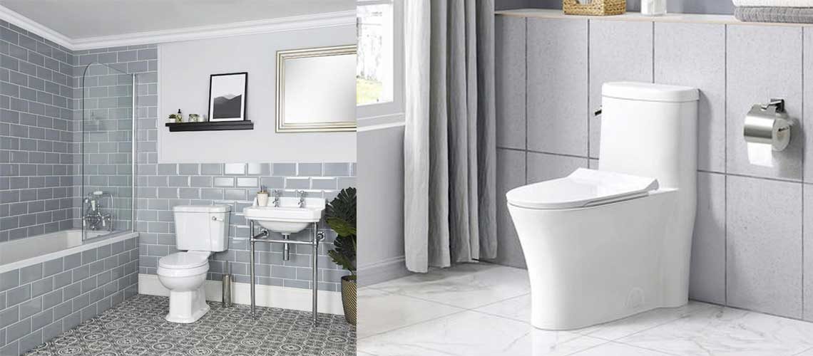 One-piece vs Two-piece Toilet – Pros, Cons, Comparisons and Costs