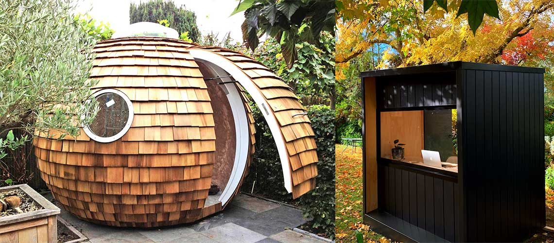 Outdoor Office Pods & Backyard Sheds for Remote Work