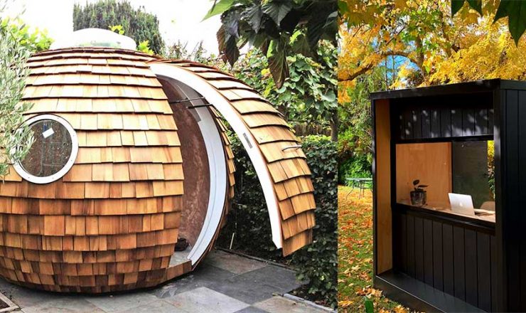 Outdoor Office Pods & Backyard Sheds for Remote Work