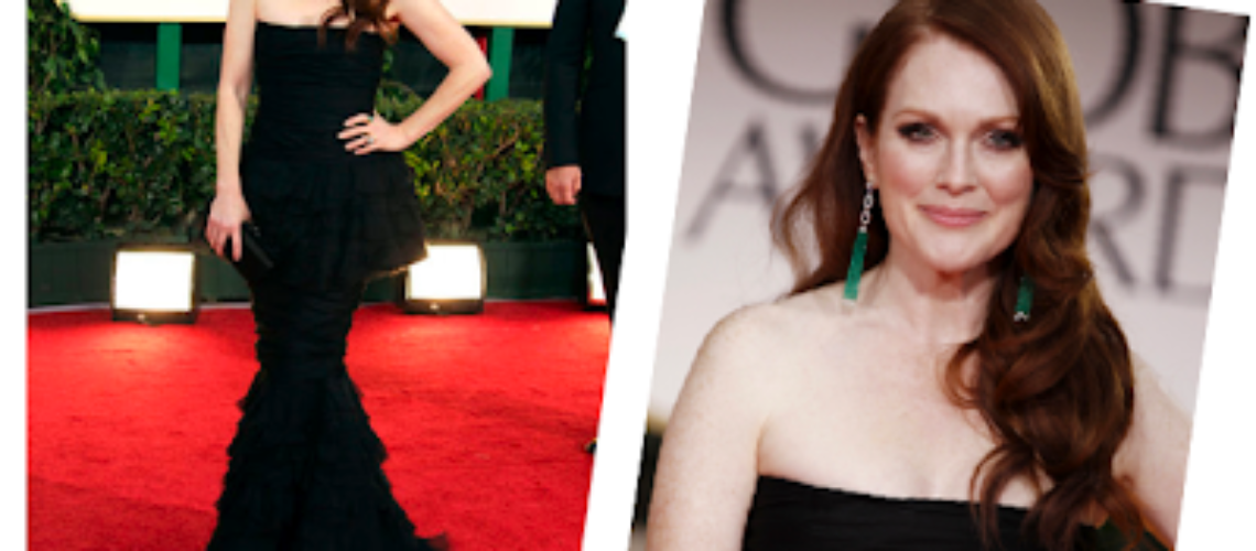 Golden Globe Style Black and Green