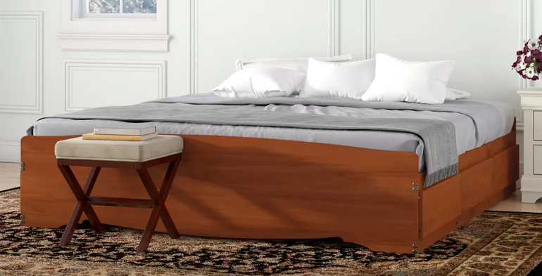 Oleanna Storage Platform Bed