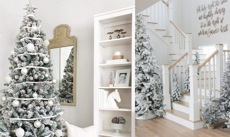 The Best Flocked Christmas Trees