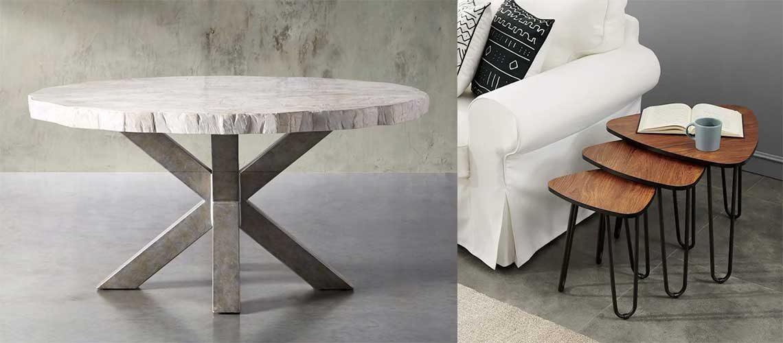 Types of Tables for your Home, Living Room, Dining Room, Nook & More!