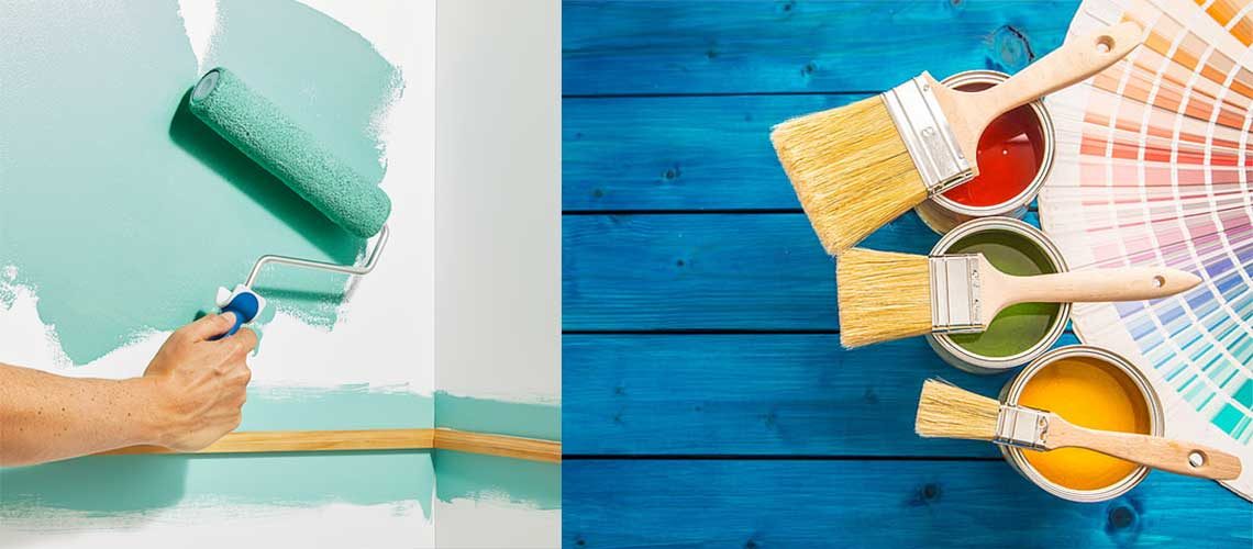 Types of Paint for Homes (Interior & Exterior)