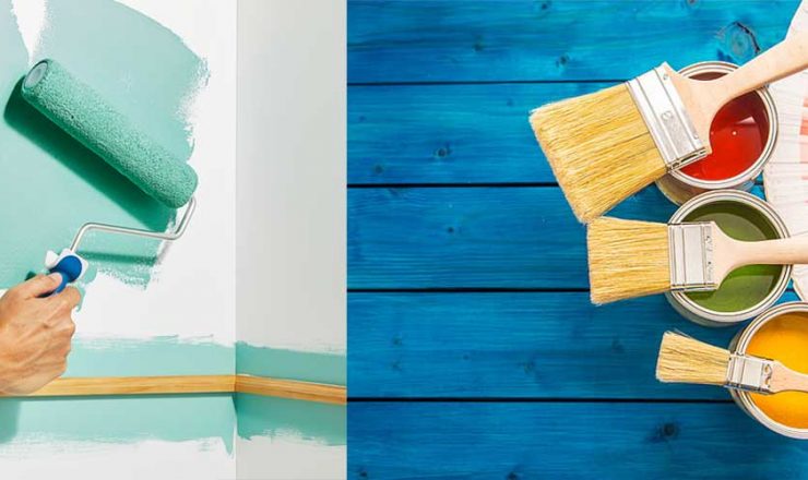Types of Paint for Homes (Interior & Exterior)