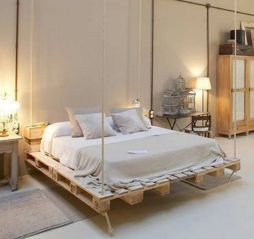 hanging bed