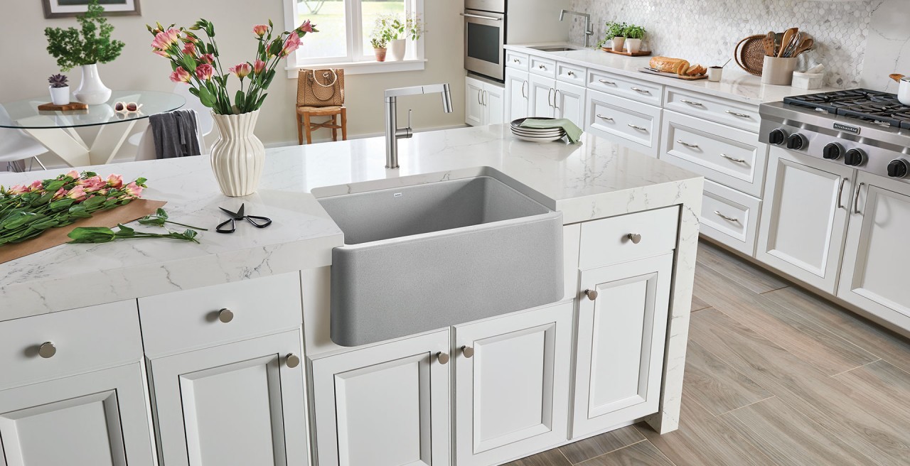 kitche island sink