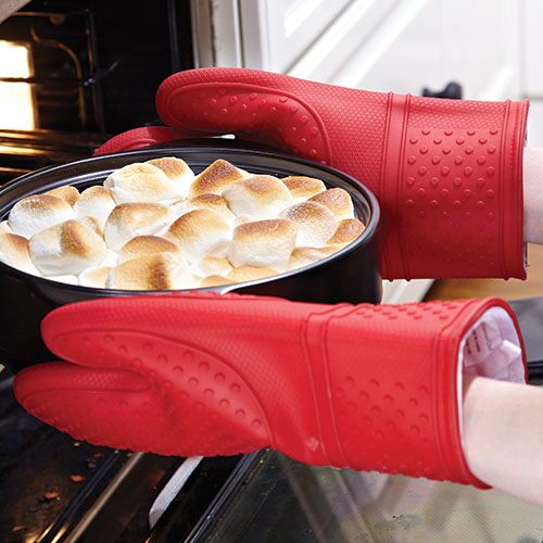silicone oven mitts