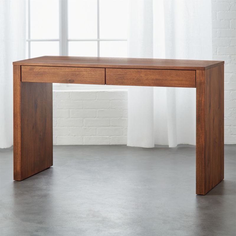 wood desk